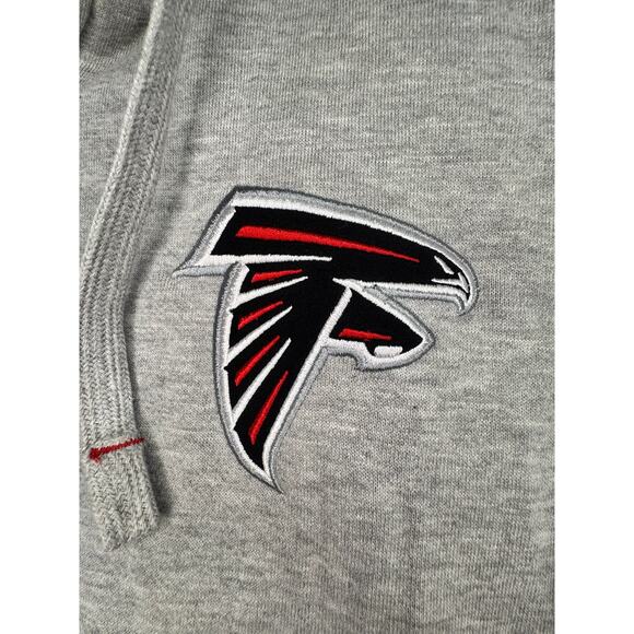 NFL Glll Apparel Atlanta Falcon Football Reversible hoodie jacket sweatshirt M - Picture 5 of 9